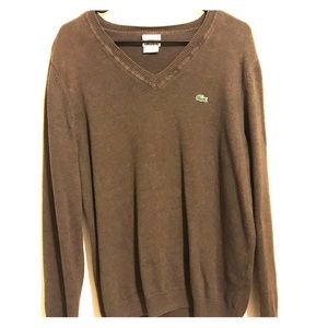 Lacoste V-Neck Sweater